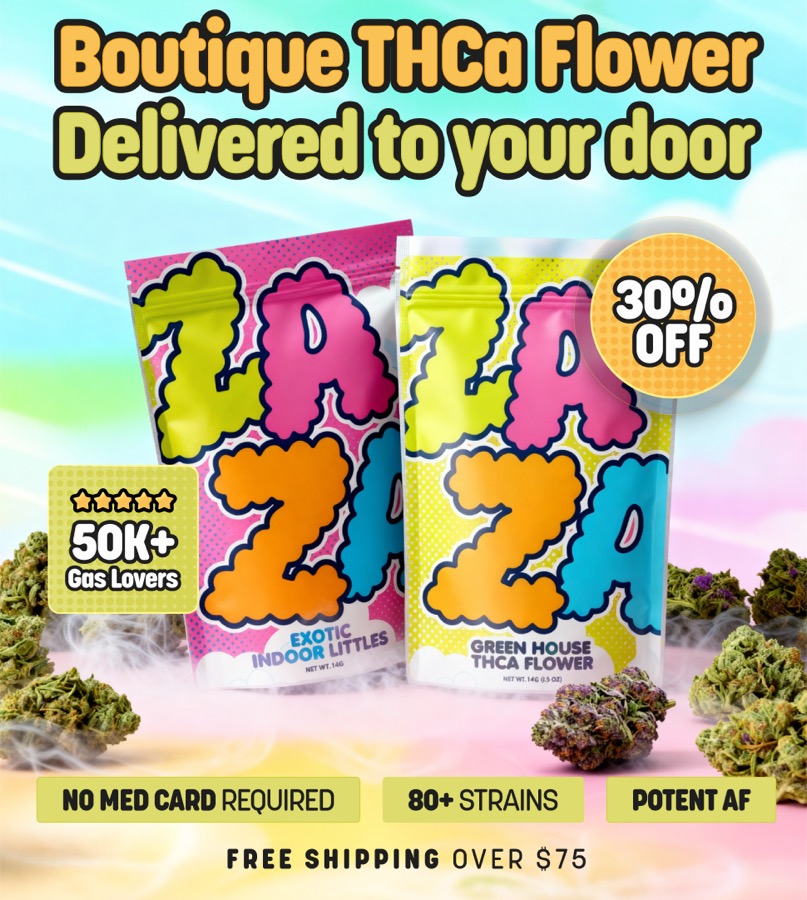 Boutique THCa flower delivered to your door — 30% off